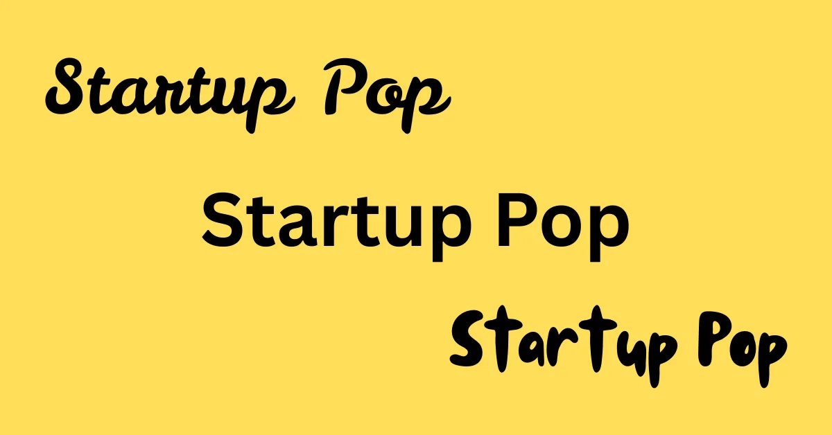 Startup Pop : le modèle innovant qui séduit le public