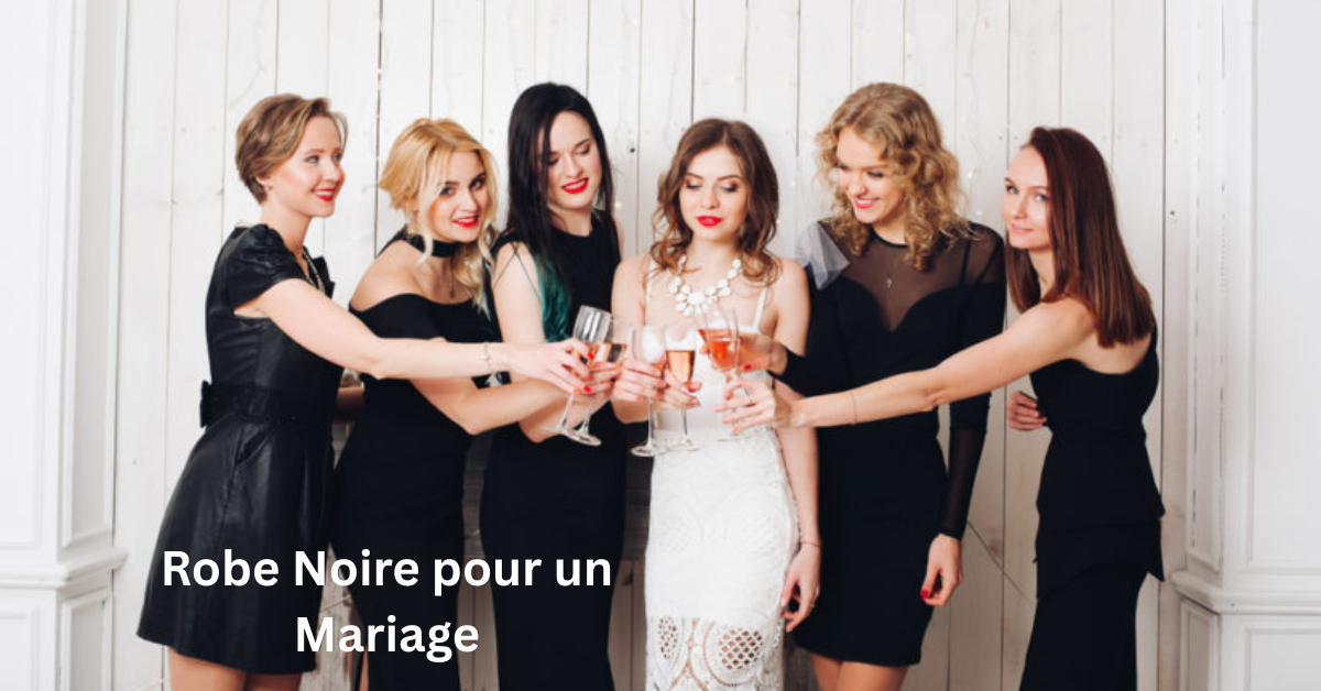 Robe Noire pour un Mariage