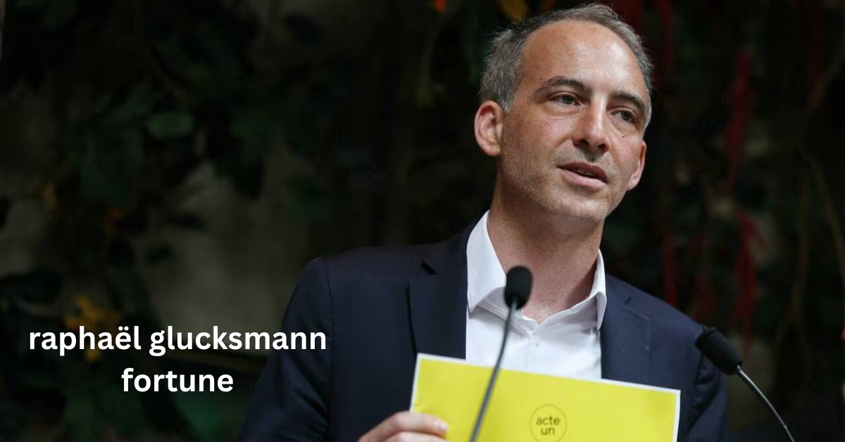 raphaël glucksmann fortune